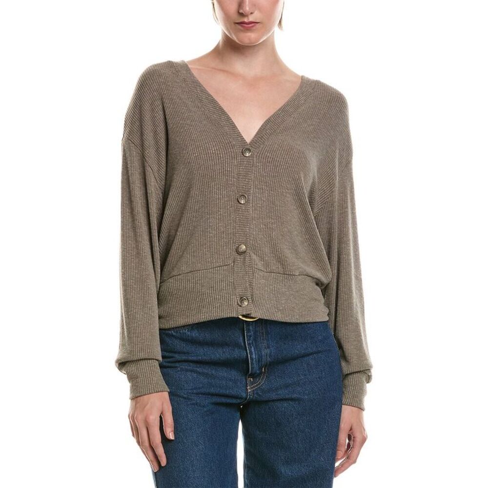 Michael Stars Womens  Ilsa V-Neck Cardigan
